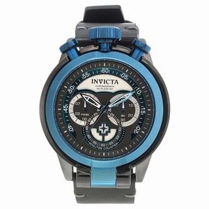 Invicta Grey And Blue Quartz Watch #18772 (Men Watch)