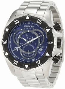 Invicta Blue Dial Stainless Steel Band Watch #1882 (Men Watch)