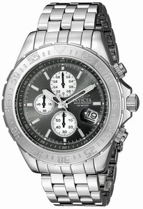 Invicta Grey Dial Stainless Steel Band Watch #18850 (Men Watch)