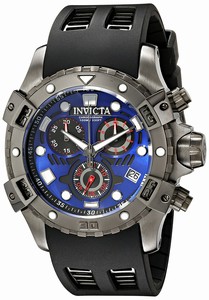 Invicta Blue Dial Stainless Steel Band Watch #18862 (Men Watch)