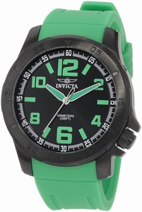 Invicta Specialty Quartz Analog Green Polyurethane Watch # 1909 (Men Watch)