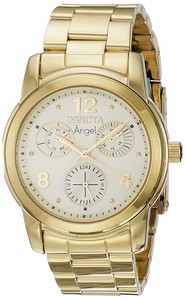 Invicta Gold-tone Quartz Watch #19163 (Women Watch)