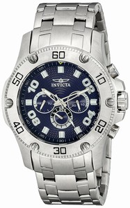 Invicta Blue Dial Stainless Steel Band Watch #19226 (Men Watch)