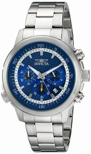 Invicta Blue Dial Stainless Steel Watch #19238 (Men Watch)