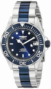 Invicta Blue Dial Stainless Steel Band Watch #19272SYB (Men Watch)