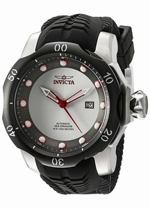 Invicta Silver Dial Stainless steel Band Watch # 19308 (Men Watch)