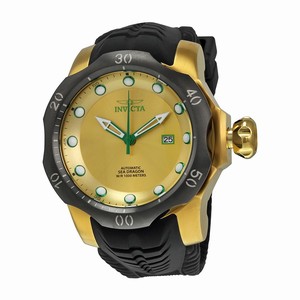 Invicta Gold Automatic Watch #19315 (Men Watch)