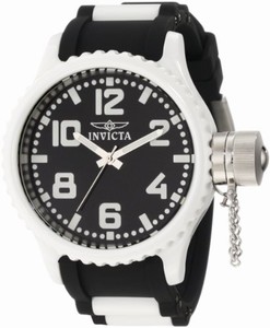 Invicta Swiss Quartz Black Watch #1935 (Men Watch)