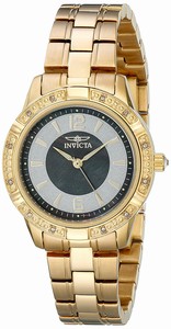 Invicta Mother Of Pearl Dial Stainless Steel Band Watch #19359 (Women Watch)