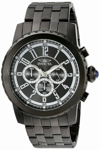 Invicta Black Dial Water-resistant Watch #19466 (Men Watch)