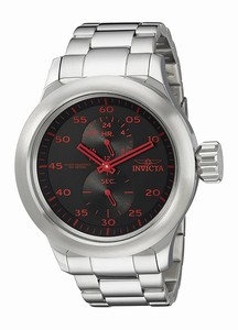 Invicta Black Dial Stainless Steel Band Watch #19492 (Men Watch)