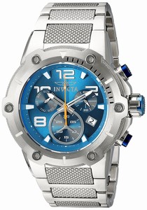 Invicta Blue Dial Caribbean Blue Sunray Dial Watch #19527SYB (Men Watch)