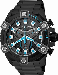 Invicta Grey Dial Stainless Steel Band Watch #19585 (Men Watch)