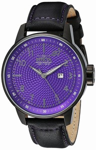 Invicta Purple Dial Measures Seconds Luminous Watch #19615 (Men Watch)