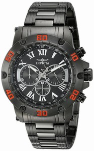 Invicta Black Dial Stainless Steel Band Watch #19706SYB (Men Watch)