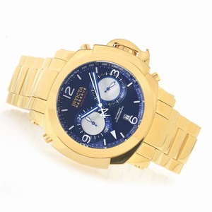 Invicta Blue Dial Stainless Steel Band Watch #19722 (Men Watch)