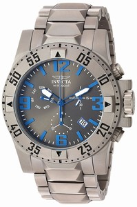 Invicta Grey Dial Titanium Band Watch #19775 (Men Watch)