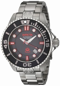 Invicta Black Dial Stainless Steel Band Watch #19798 (Men Watch)