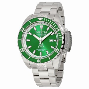 Invicta Green Automatic Watch #19867 (Men Watch)