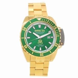 Invicta Green Dial Rotating Bezel Watch #19869 (Men Watch)