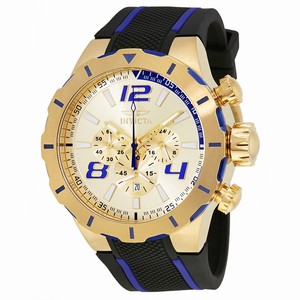 Invicta Gold Quartz Watch #20107 (Men Watch)