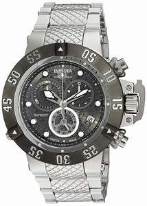 Invicta Grey Dial Stainless Steel Band Watch #20155 (Men Watch)