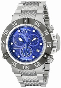 Invicta Blue Dial Stainless Steel Band Watch #20156 (Men Watch)