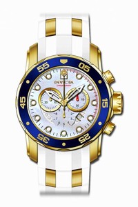 Invicta Mother Of Pearl Quartz Watch #20288 (Men Watch)