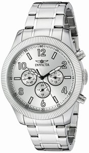 Invicta Silver Dial Stainless Steel Band Watch #20325SYB (Men Watch)