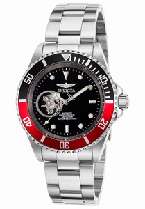 Invicta Pro Diver Automatic Open Heart Dial Stainless Steel Watch# 20435 (Men Watch)