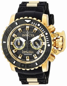 Invicta Black Quartz Watch #20475 (Men Watch)