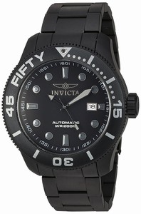 Invicta Black Dial Titanium Band Watch #20518 (Men Watch)