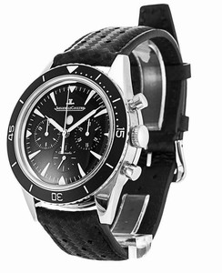 Jaeger LeCoultre Black Automatic Self Winding Watch # 2068570 (Men Watch)