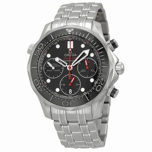 Omega Seamaster Co-Axial Automatic Chronometer Chronograph Diver 300M Stainless Steel Watch# 212.30.42.50.01.001 (Men Watch)
