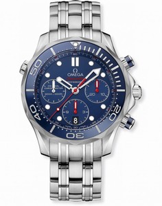 Omega Seamaster Automatic Co-Axial Chronograph Stainless Steel Watch# 212.30.42.50.03.001 (Men Watch)