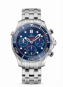 Omega Seamaster Co-Axial Automatic Chronometer Chronograph Date Diver 300M Stainless Steel Watch# 212.30.44.50.03.001 (Men Watch)