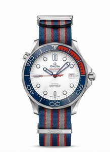 Omega Seamaster Diver 300M James Bond 007 Commander's Watch Limited to 7,007pcs # 212.32.41.20.04.001 (Men Watch)