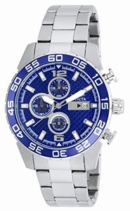 Invicta Blue Dial Water-resistant Watch #21376 (Men Watch)