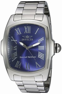 Invicta Blue Dial Stainless Steel Band Watch #21391 (Men Watch)