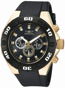 Invicta Black Dial Water-resistant Watch #21402 (Men Watch)