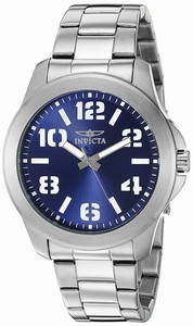 Invicta Blue Dial Stainless Steel Band Watch #21439 (Men Watch)
