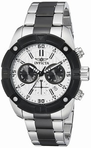 Invicta Silver Dial Stainless Steel Band Watch #21471 (Men Watch)