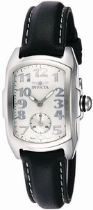 Invicta Quartz Analog Mother Of Pearl Dial Leather Watch # 2151 (Women Watch)