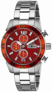 Invicta Orange Dial Water-resistant Watch #21568 (Men Watch)