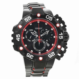 Invicta Black And Red Quartz Watch #21604 (Men Watch)