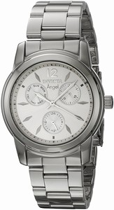 Invicta Silver Dial Stainless Steel Band Watch #21690 (Women Watch)