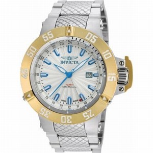 Invicta Silver Dial Stainless Steel Watch #21729 (Men Watch)