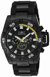 Invicta Black Quartz Watch #21782 (Men Watch)