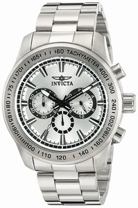 Invicta Silver Dial Stainless Steel Band Watch #21794 (Men Watch)