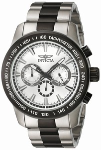 Invicta Silver Dial Stainless Steel Band Watch #21799 (Men Watch)